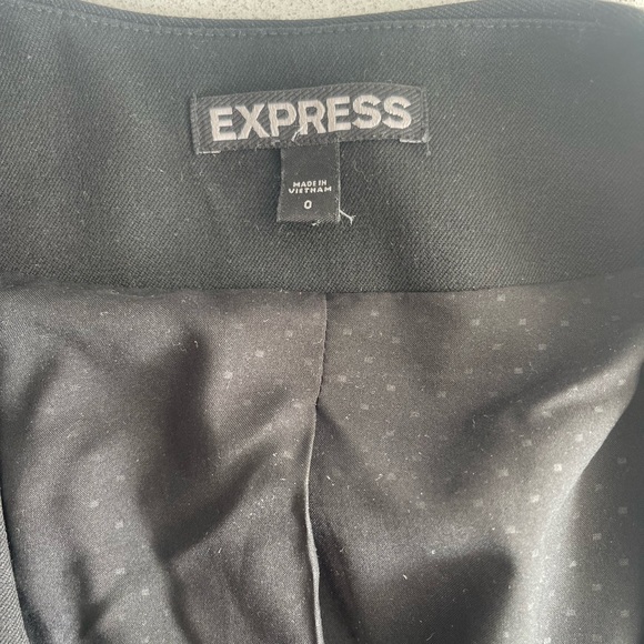 Express Classic Black Blazer/Jacket Size 0 - Picture 3 of 3